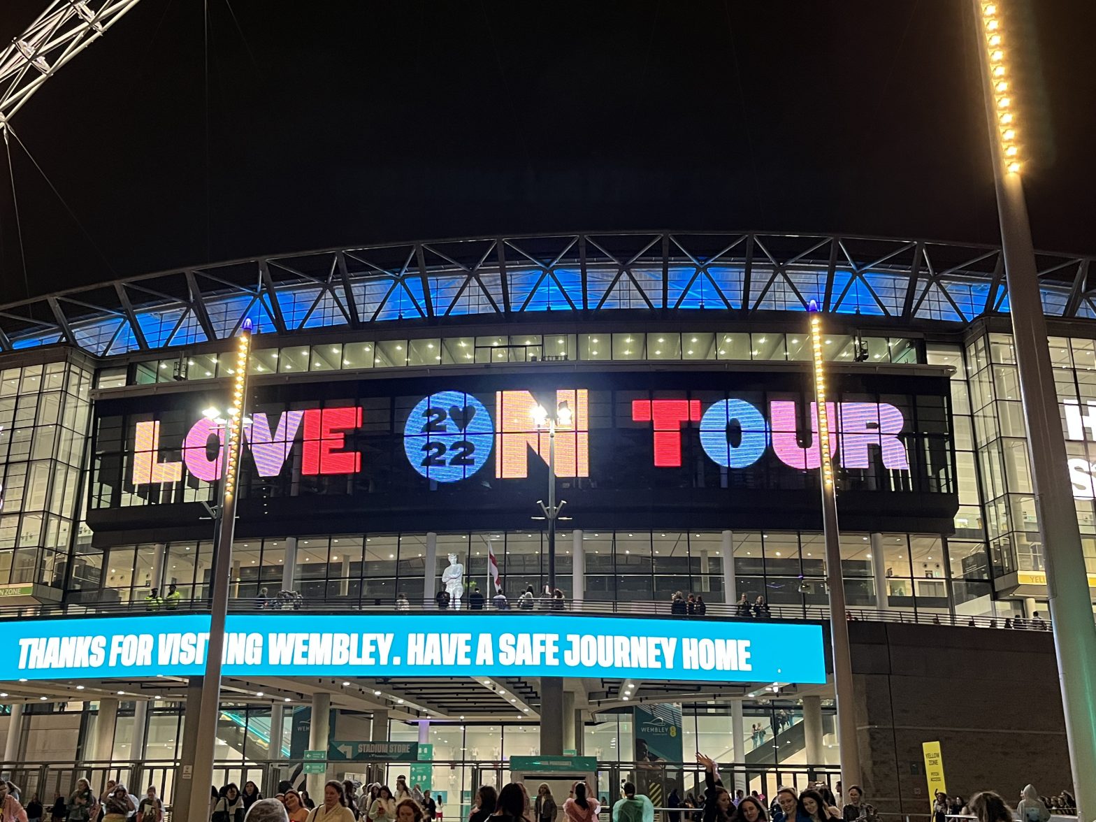 Love on tour — Wembley N1